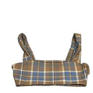 WeWoreWhat Bandeau Bra Top  Square Neck Size Small